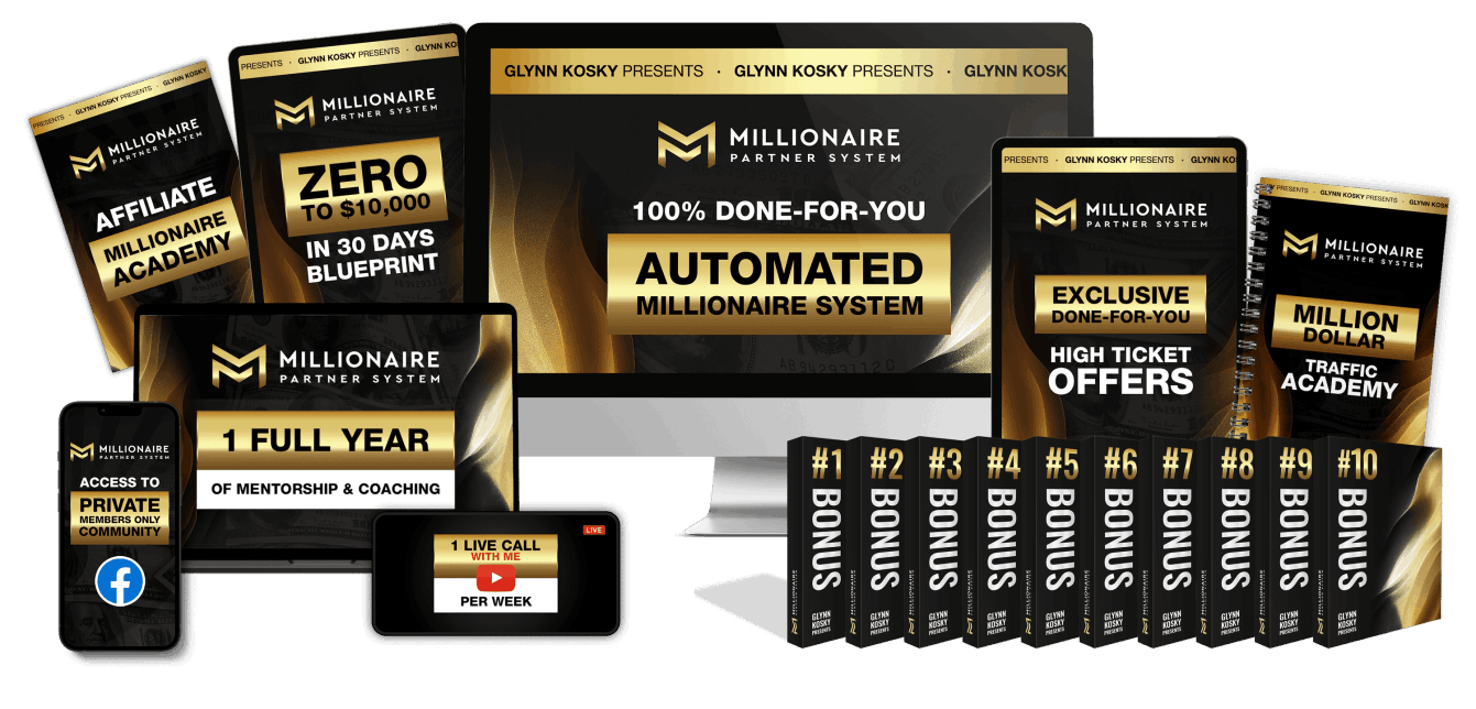 Millionaire Partner System - discounted price